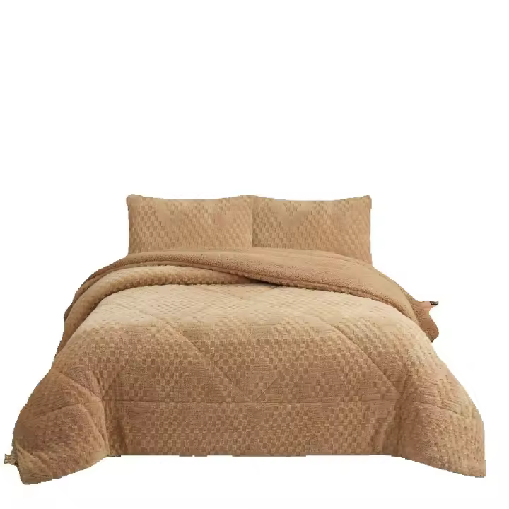 NOVOTEXTIL Edredón de Invierno Sherpa Extra Grueso 560gr/m2 Sedalina Fibra Hueca Sherpa Suave Cálido Exterior Coralina Interior Borreguito Perfecto Climas Fríos Aporta Calidez Confort a tu Dormitorio Ideal Uso Diario Material de Alta Calidad - 1