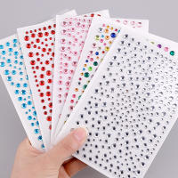 1Pcs Decoración De Fiesta De Música Con Diamantes Adhesivos Para Niños Joyería Facial De Cristal Autoadhesiva Para Uñas Y Maquillaje De Ojos - details 17