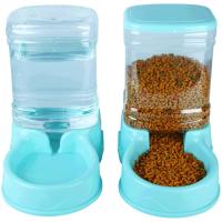 Dispensador Automático De Alimentos Para Perros Y Gatos 3.8L Material PP Tazón De Agua Y Alimentos Para Mascotas Grandes - details 0