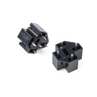 Adaptador De Conector De Relé SPDT Para Coche Con Soporte Base De Montaje En Placa PCB Y Terminales De 6.3mm 5 Pines - details 4
