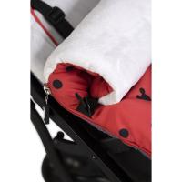Saco de Invierno Universal para Silla de Paseo Mickey Mouse, Desmontable con Cremallera, Impermeable y Transpirable, Ajustable y Fácil de Limpiar, 94 x 44 cm - details 2