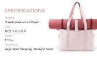 Bolso de hombro para mujer, bolso de viaje, bolso para computadora, bolso de mano, bolso de mano - details 8