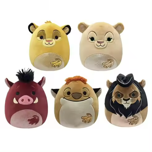 SQUISHMALLOWS 20 CM REY LEÓN SQDI00615 JAZWARES - 1