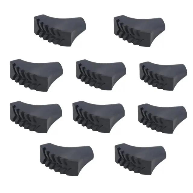 10 Piezas/5 Pares De Protecciones De Punta Para Palos De Caminar Y Trekking De Neumáticos Repuestos Para Palos De Caminar Para Senderismo - 1