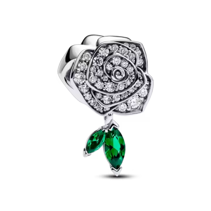 Charm Pandora Rosa Floreciendo Brillante, Ref: 793201C01 - 1