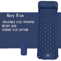 Almohadilla De Dormir Inflable Ultraligera Para Camping Con Bomba Integrada Para Senderismo Mattress Compacto Y Ligero Con Kit De Reparación - details 6