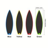 Mini Air Finger Tip Surfing Skateboard Descompresión Técnología Negra Juguete Creativo Para Decompresión Plástico 10x3 Cm Para Todas Las Edades - details 0