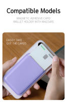 Cartera Magnética Para Teléfono MOLAN CANO De Cuero PU Con Porta Tarjetas Compatible Con iPhone 15 14 13 Accesorios Mag Safe - details 5