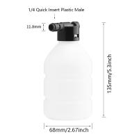 Generador De Espuma Para Lavado De Coche 300ml Con Potencia Ajustable 1/4 INCH Para Máquina De Lavado a Presión - details 6