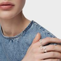 Anillo Abierto de Plata de Ley S925 para Mujer, diseño en forma de Oso elegant Anillo ajustable regalo perfecto para ella - details 6