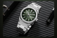 Reloj De Diversión CADISEN Retro Lujo Esmeralda NH35A Diseñador Alemán Para Hombre Automático Mecánico 10Bar Impermeable Luminoso - details 15