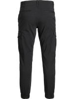 Jack & Jones Hombre Pantalón Cargo MARCO Slim Fit Algodón Elástico Bolsillos Laterales 12186889 L32 - details 1