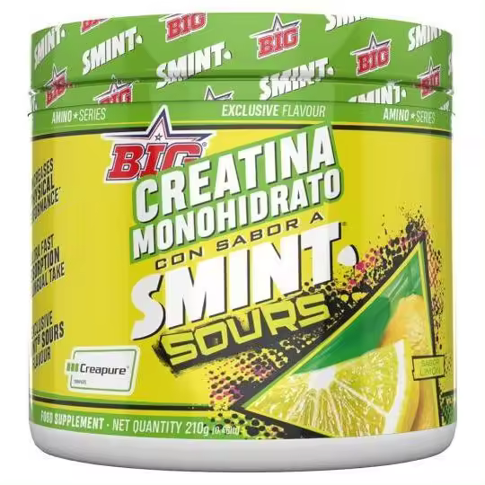 Creabig SMINT® SOURS Creapure (210 gramos) BIG NUTRITION - 1