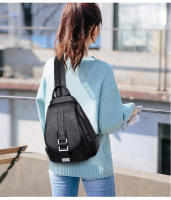Mochila Multifuncional De Cuero Para Mujer Diseñadora Antirrobo Gran Capacidad Estilo De Viaje Moda Para Adolescentes - details 15