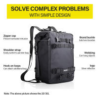 Bolsa De Silla Trasera Para Motocicleta 10/20/30L Impermeable Multifuncional Equipaje Lateral Universal Bolsa De Ciclismo - details 9