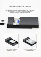 Caja De Carga Externa Para Disco Duro De 3.5 Pulgadas USB 3.0 Soporte Hasta 10TB Encerramiento De Disco Duro SATA Para PC Y Laptop Adaptador De Alta Velocidad - details 6