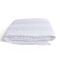 Colcha Bouti Blanca Lavada Lisa | Estilo Minimalista y Acolchado Elegante | Microfibra Ligera | Para Hogares y Hoteles - details 5
