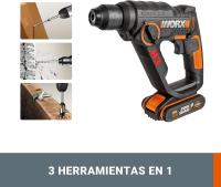 Worx WX390 Taladro/ Atornillador/ Martillo a batería H3 20V - details 0