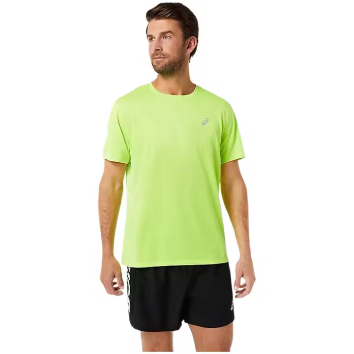 Camiseta de Manga Corta Asics Katakana para hombre en color verde - 1