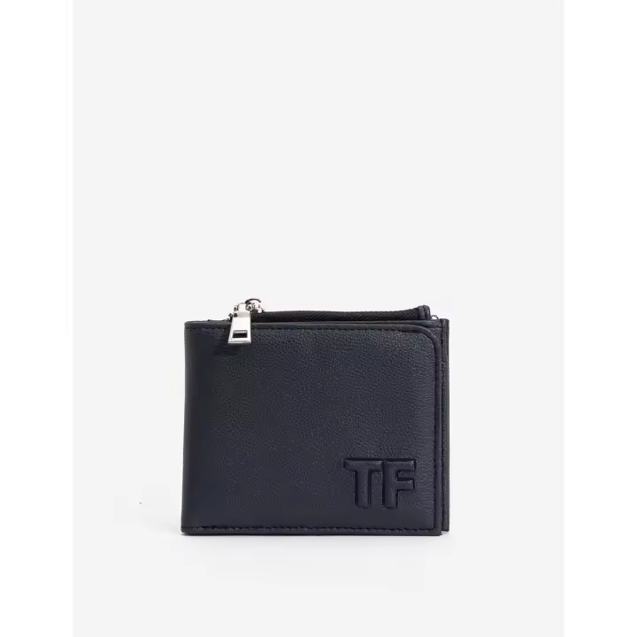 Cartera Tiffosi Thomas Azul Oscuro | Marca Bordado - 1