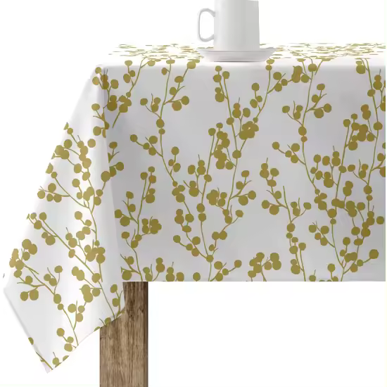 BL BELUM - Mantel Navidad - Mantel antimanchas Mesa Rectangular Resinado - Mantel resinado (tacto plastificado) - Mantel Mesa - Mantel Mesa hogar ( cm) - Mantel Elegante Made By BL BELUM - Mantel No traspasan Líquidos Made Spain - 1