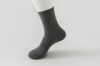4 Pares De Calcetines De Yoga Para Mujer Color Sólido Antideslizante Para Pilates Y Baile Ballet Altura Media Algodón Polyester - details 7