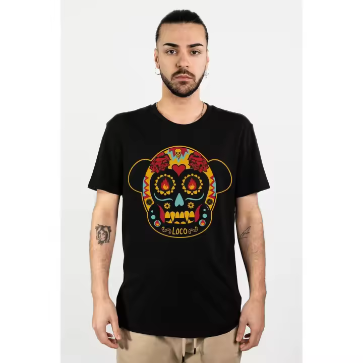 Camiseta Unisex Loco Monky Viva México - 1
