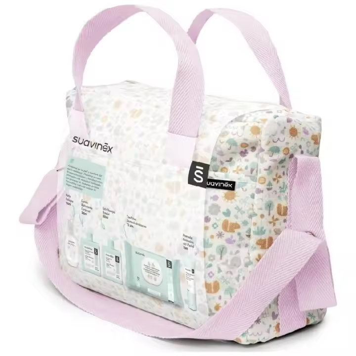 Suavinex Bolso Cosmética Bebé Rosa, 1 Unidad - 1