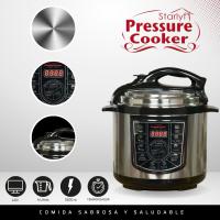 STARLYF Olla a Presión Eléctrica Programable Pressure Cooker, Multifunción 8 en 1, 4 Litros, 1000w, Pantalla LCD, Olla a cocción lenta o rápida, Robot de Cocina, Apto lavavajillas - details 0