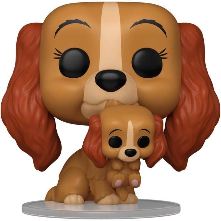 Figura Funko Pop! Disney La Dama y el Vagabundo Dama con Perrita Modelo 1553 | 83568 -  Original - Figuras Miniaturas Coleccionables Para Exhibición - Idea De Regalo - Mercancía Oficial - Juguetes Para Ni