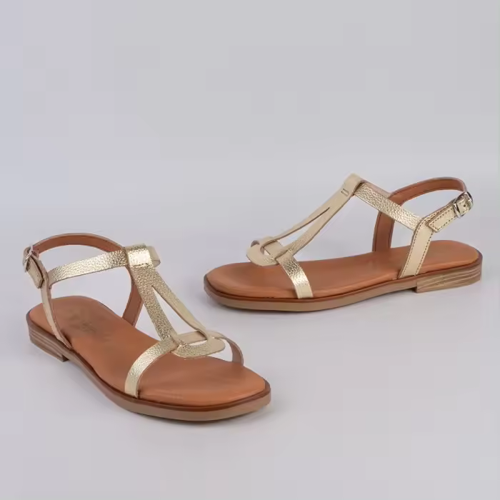SANDALIA MUJER PLATINO 54630 - 1