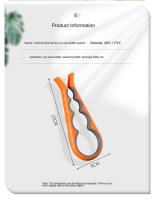 Abrebotellas Multifuncional Cuatro En Uno Antideslizante Ahorrador De Esfuerzo Para Botellas Y Lids De Latas Plástico Inoxidable - details 7