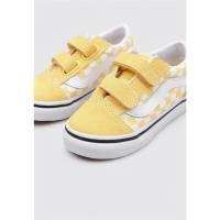 Vans Old Skool V  Deportivas Con Velcro Bebé - niño (hasta la talla 30) Amarillo - details 1