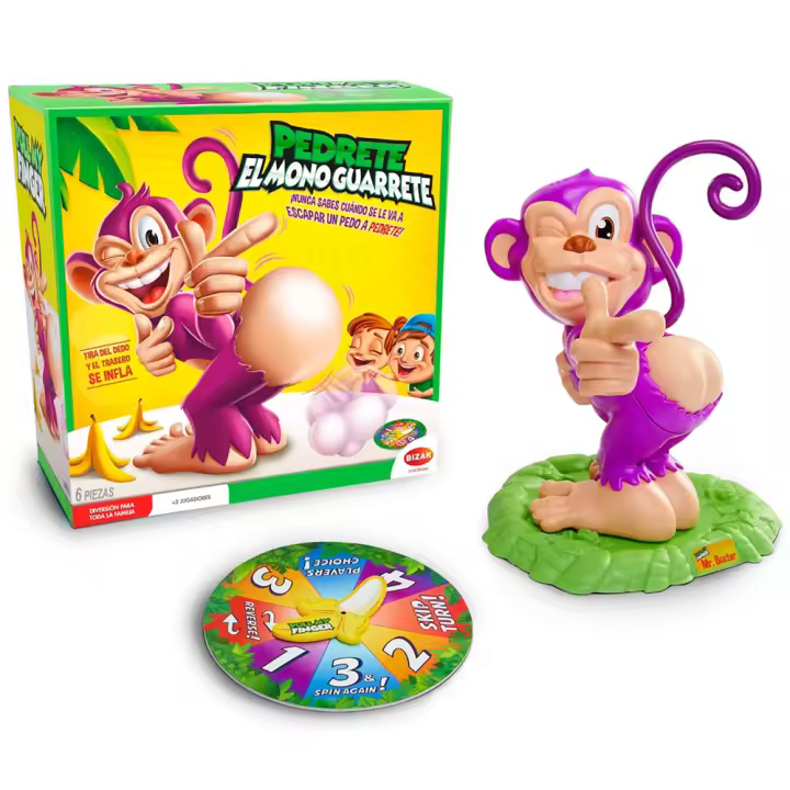 Juego Pedrete El Mono Guarrete (Bizak 62468742) - 1