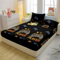 Juego De Sábanas De 3 Piezas Con Patrón De Juego Cartoon Mate Fundas Para Almohadas Y Funda De Sillón Para Dormitorio - details 4