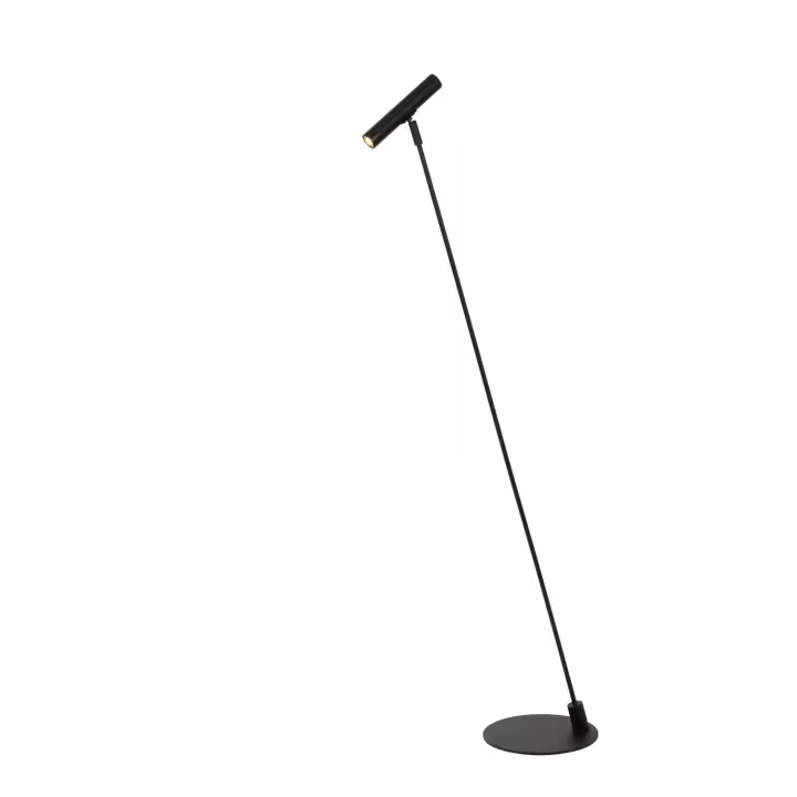 Lucide ALEC - Lámpara de suelo - LED - G9 - 1x3W 2700K - Incluye anillos intercambiables - Negro - 1