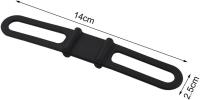 5 piezas elástico silicona banda bicicletas correas bicicleta correas fijación vendaje titular para linterna - details 0