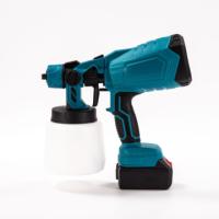 1000ML Cordless Electric Spray Gun Portable High Power Paint Sprayer HVLP Auto Furniture Steel Coating Airbrush For Makita 18V Battery - details 5