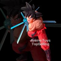 Figura De Acción Dragon Ball Z Goku Kaiouken 13.5cm PVC Coleccionable Juguete Para Adultos Y Adolescentes Regalo Ideal - details 0