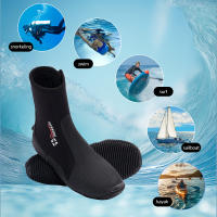 Botas De Buceo De Neopreno 5MM Antideslizantes Para Surf Y Natación Botas De Agua Para Buceo Y Navegación Zapatos De Deportes Acuáticos Para Hombres - details 1