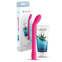 S Pleasures Lithea + LIEBE LUBRICANT Masajeador Suelo Pelvico para Punto G Vibrador Recargable USB - Color Rosa - details 0