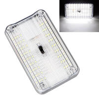 Lámpara De Techo Para Coche Blanco 36SMD Luz Interior Rectangular 12V Bombilla Para Iluminación Automática - details 8