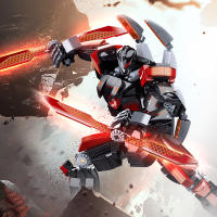 Bloques De Construcción Sluban Battle Armor 585pcs Juguetes Educativos Para Niños Mecha De Robot Asamblea De Modelos Regalo Sin Caja - details 1