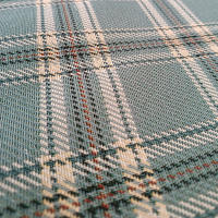 Lafábricadelastelas-Jacquard, tela por metros cuadros azul. Tejido de sarga. Tapicería, resistente, opaco, de alta calidad, cortinas, cojines, colchas, bolsos, - details 2