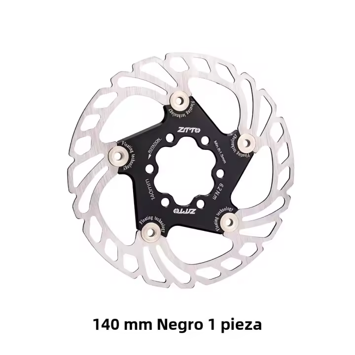 ZTTO Freno De Disco Para Bicicleta Rotor Flotante 6-bolt 203mm180mm160mm Aluminio De Alta Resistencia Ajustable Para Cualquier Tipo De Palancas Para MTB Y Bicicletas De Carretera - 1