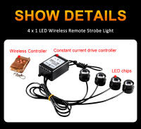 Luz De Señalización De Emergencia LED Águila 4 En 1 Para Coche Moto 12V Con Control Remoto Inalámbrico Luz Diurna Universal Para Camiones Y Motocicletas - details 9