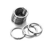 Anillos De Split Para Llaves De Acero Inoxidable 15-35mm 10/20Pcs Anillos De Llave Para DIY Accesorios De Joyería Hecho En China - details 3