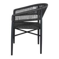 Silla De Cuerda Y Metal Vivian - Misterwils Furniture For Free Souls 57x77x58 - details 10