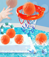 Juguete De Baño Para Bebés Mini Canasta De Baloncesto Juego De Agua Con 3 Bolas Set De Juguetes Para Niños Y Niñas De 0 a 6 Años - details 0