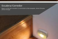 Lámpara Nocturna Inteligente LED Para Armario Con Sensor De Movimiento PIR Luz De Bajo Gabinete Para Cocina Dormitorio Y Escaleras - details 5